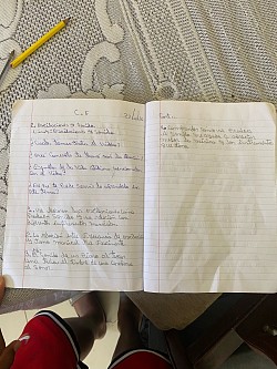 Foto del cuaderno (oscilaciones y sonido)