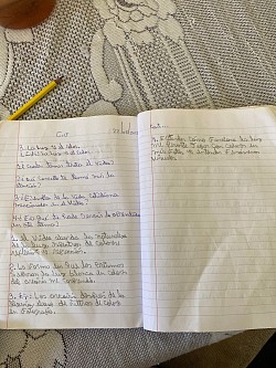 Foto del cuaderno (La luz y el color)